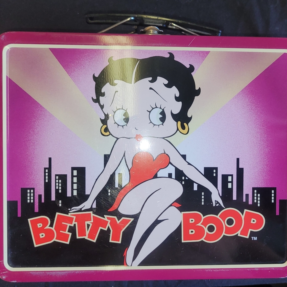 Vitage betty boop lunchbox